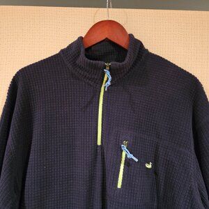 Southern Marsh FieldTEC Waffle Knit Pullover – Navy | Outdoor Essential